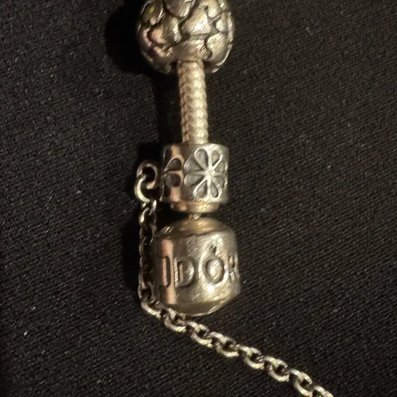 Pandora Silver Bracelet with 15 Charms. Like new ! - Picture 3 of 5